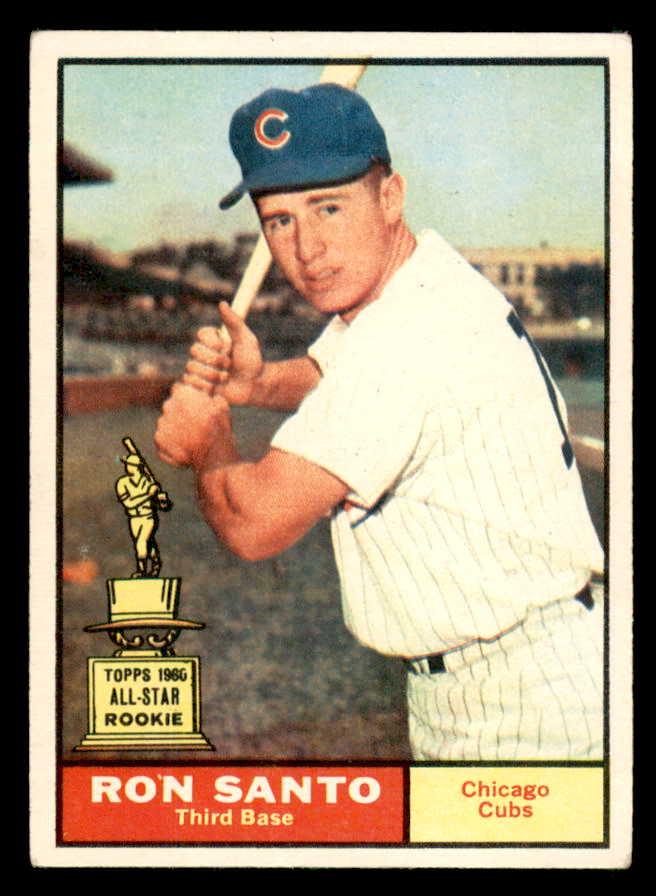 1961 Topps Baseball #035 Ron Santo Cubs VG-EX 563041