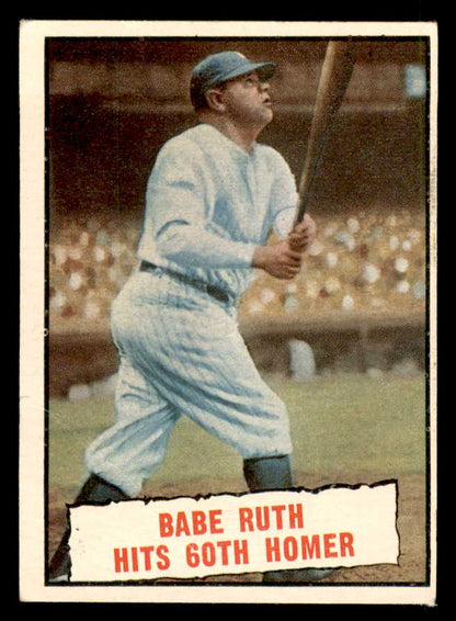 1961 Topps Baseball #401 Babe Ruth Yankees VG-EX 563046
