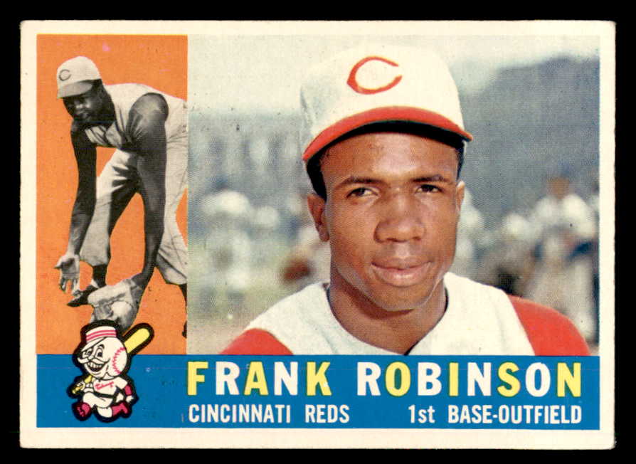 1960 Topps Baseball #490 Frank Robinson Reds EX+/EX-MT 563048