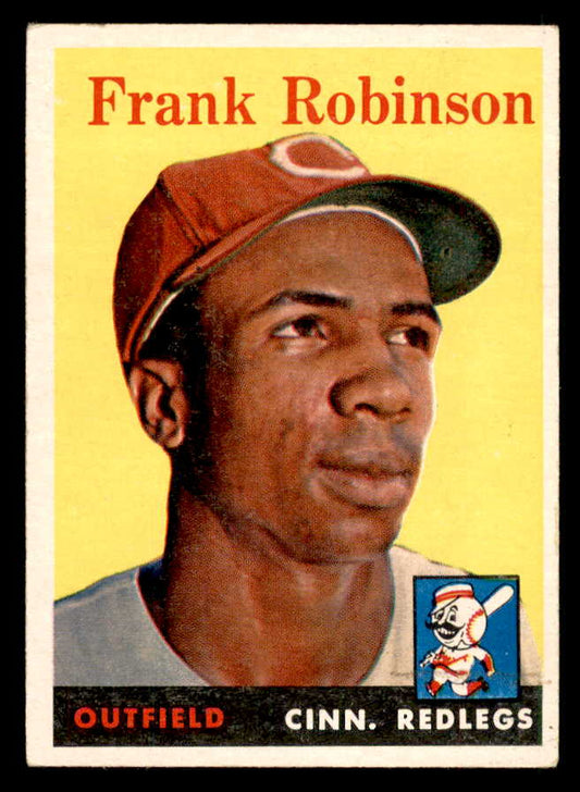 1958 Topps Baseball #285 Frank Robinson Reds VG-EX 563058