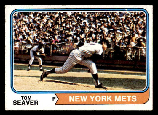1974 Topps Baseball #080 Tom Seaver Mets VG-EX 563063