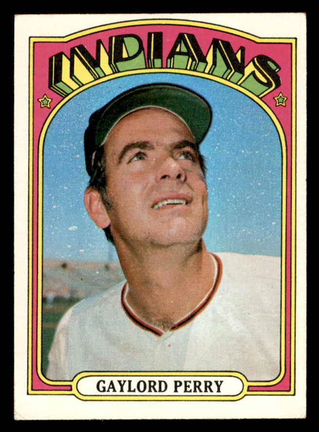 1972 Topps Baseball #285 Gaylord Perry Indians VG-EX 563070