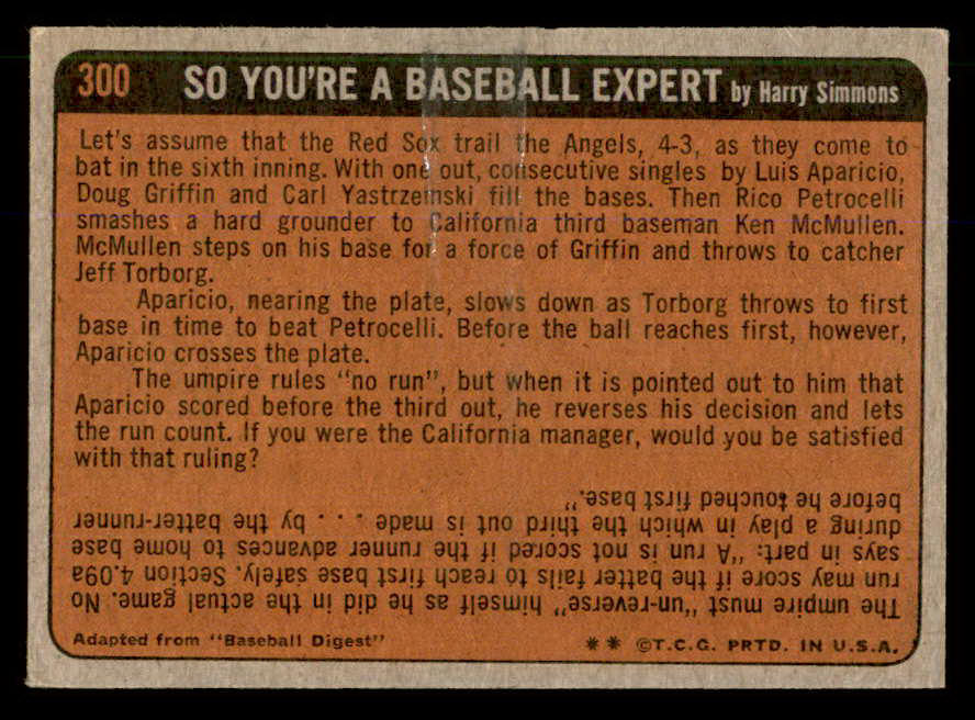 1972 Topps Baseball #300 Hank Aaron IA Braves VG-EX 563071