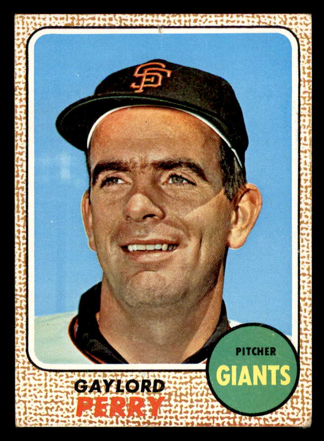 1968 Topps Baseball #085 Gaylord Perry Giants VG-EX 563081