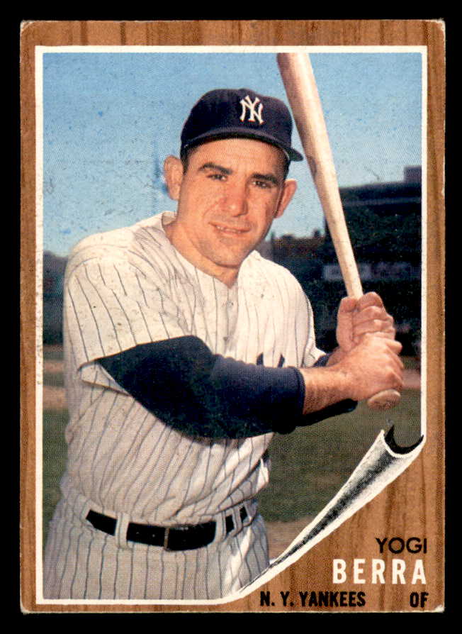 1962 Topps Baseball #360 Yogi Berra Yankees VG-EX 563096