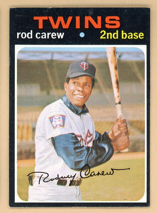 1971 Topps Baseball #210 Rod Carew Twins EX-MT 563113