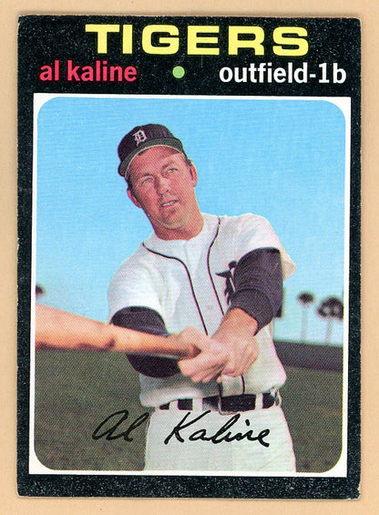 1971 Topps Baseball #180 Al Kaline Tigers EX 563116