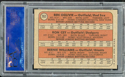 1972 Topps Baseball #761 Ron Cey Dodgers PSA 5 EX 563529