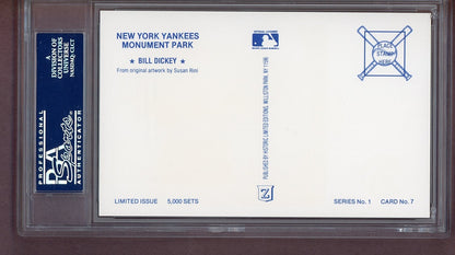 1990 Historic Limited Postcards #  7 Bill Dickey Yankees PSA 10 GEM MINT 563896