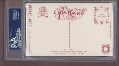 1981 Perez Steele #113 Waite Hoyt Yankees PSA 10 GEM MINT 563902