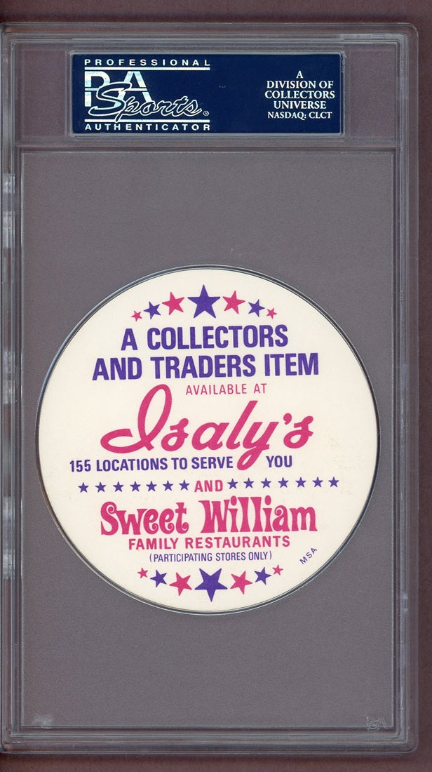 1976 Isalys Discs Thurman Munson Yankees PSA 10 GEM MINT 563911