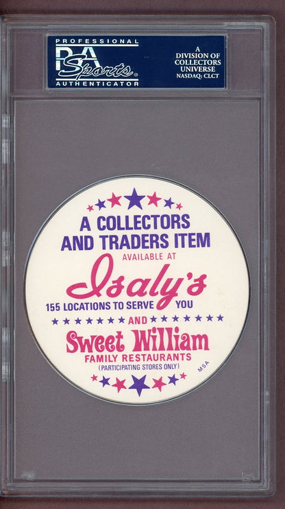 1976 Isalys Discs Thurman Munson Yankees PSA 10 GEM MINT 563911