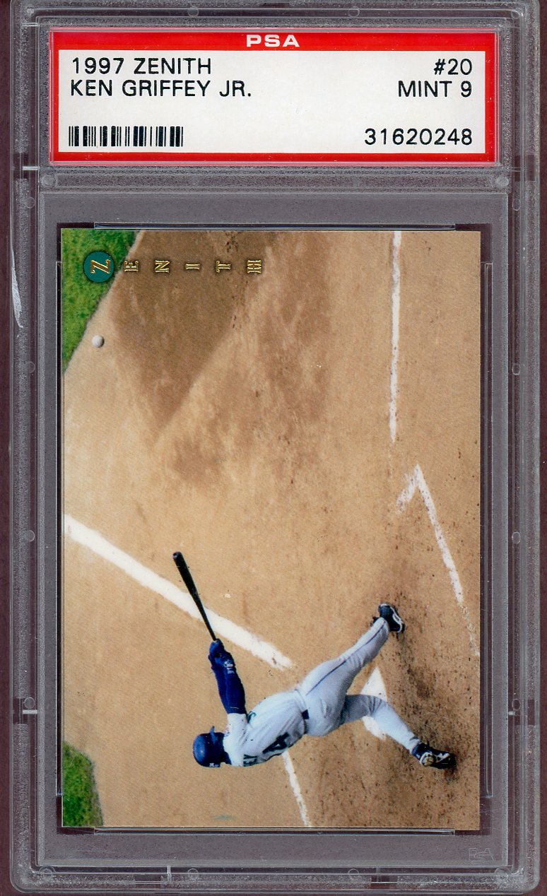 1997 ZENITH #020 KEN GRIFFEY JR. MARINERS PSA 9 MINT 563992