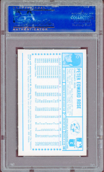 1974 KELLOGG'S #038 PETE ROSE REDS PSA 7 NM 564118