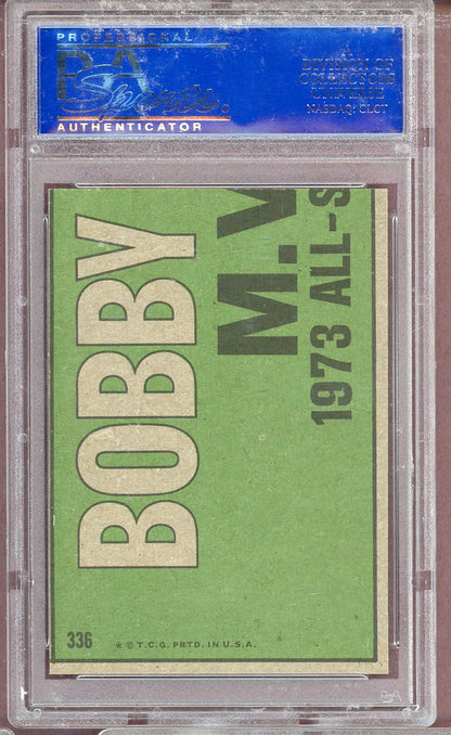 1974 Topps Baseball #336 Pete Rose Bobby Murcer PSA 8 NM/MT 564150