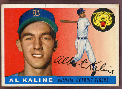 1955 Topps Baseball #  4 Al Kaline Tigers VG-EX 564316