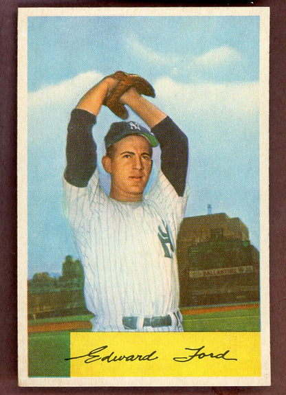 1954 Bowman Baseball #177 Whitey Ford Yankees EX-MT 564326