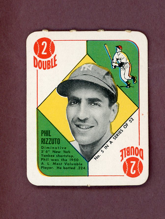 1951 Topps Red Backs #  5 Phil Rizzuto Yankees VG-EX 564339