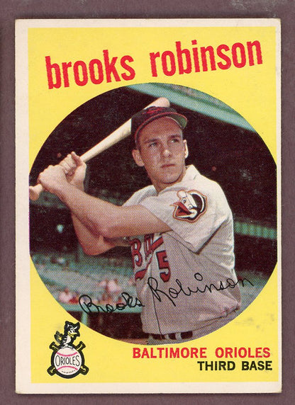 1959 Topps Baseball #439 Brooks Robinson Orioles VG-EX 564433
