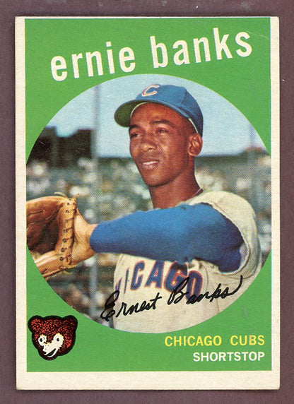 1959 Topps Baseball #350 Ernie Banks Cubs NR-MT 564434
