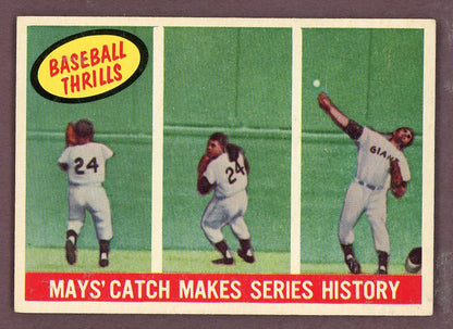 1959 Topps Baseball #464 Willie Mays IA Giants EX+/EX-MT 564442