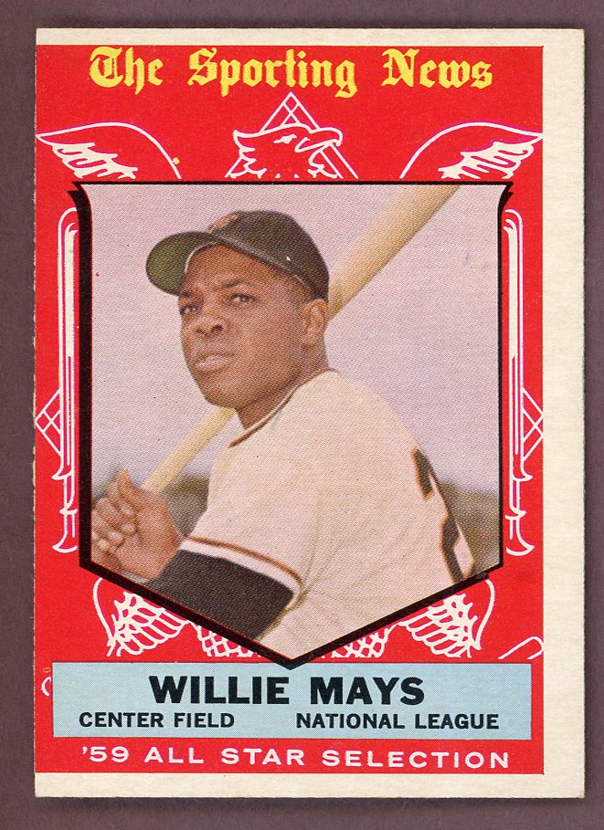 1959 Topps Baseball #563 Willie Mays A.S. Giants VG-EX 564453