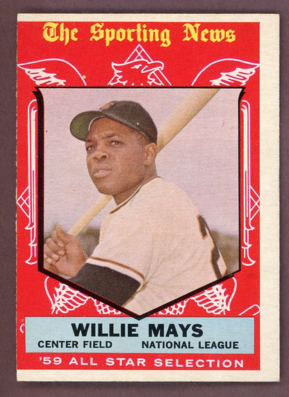 1959 Topps Baseball #563 Willie Mays A.S. Giants VG-EX 564453