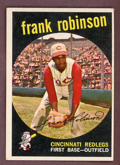 1959 Topps Baseball #435 Frank Robinson Reds EX+/EX-MT 564455