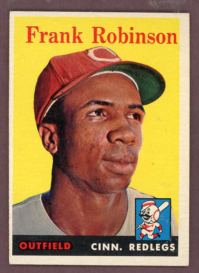 1958 Topps Baseball #285 Frank Robinson Reds EX-MT 564478