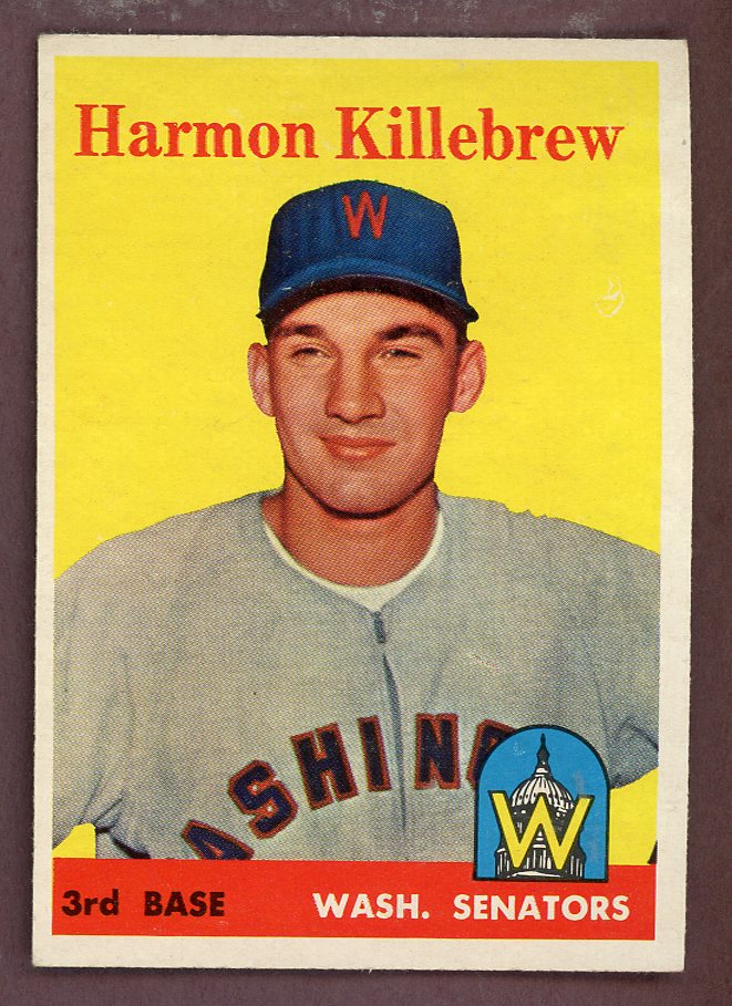 1958 Topps Baseball #288 Harmon Killebrew Senators EX-MT 564479