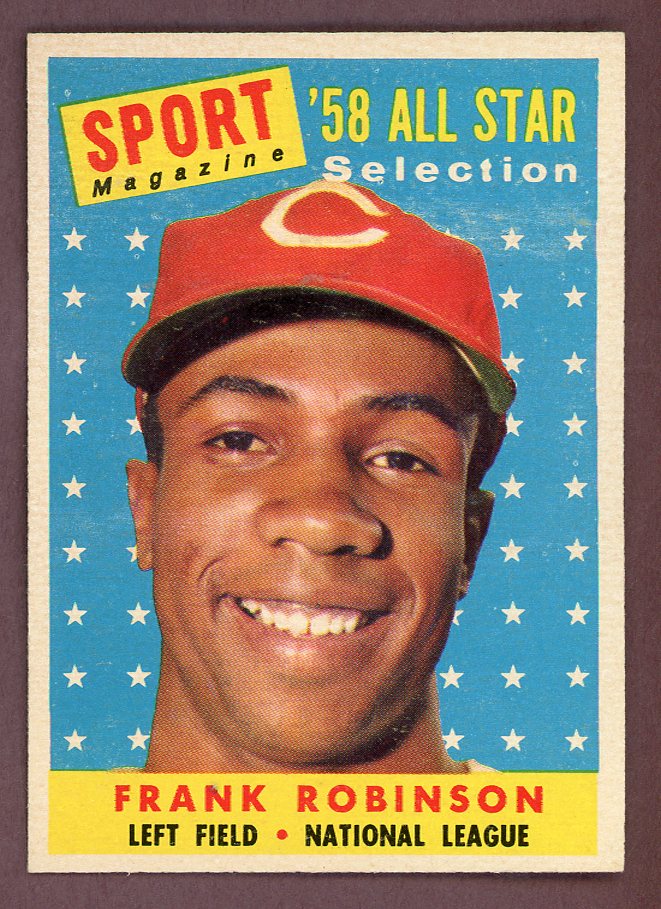 1958 Topps Baseball #484 Frank Robinson A.S. Reds EX-MT 564491