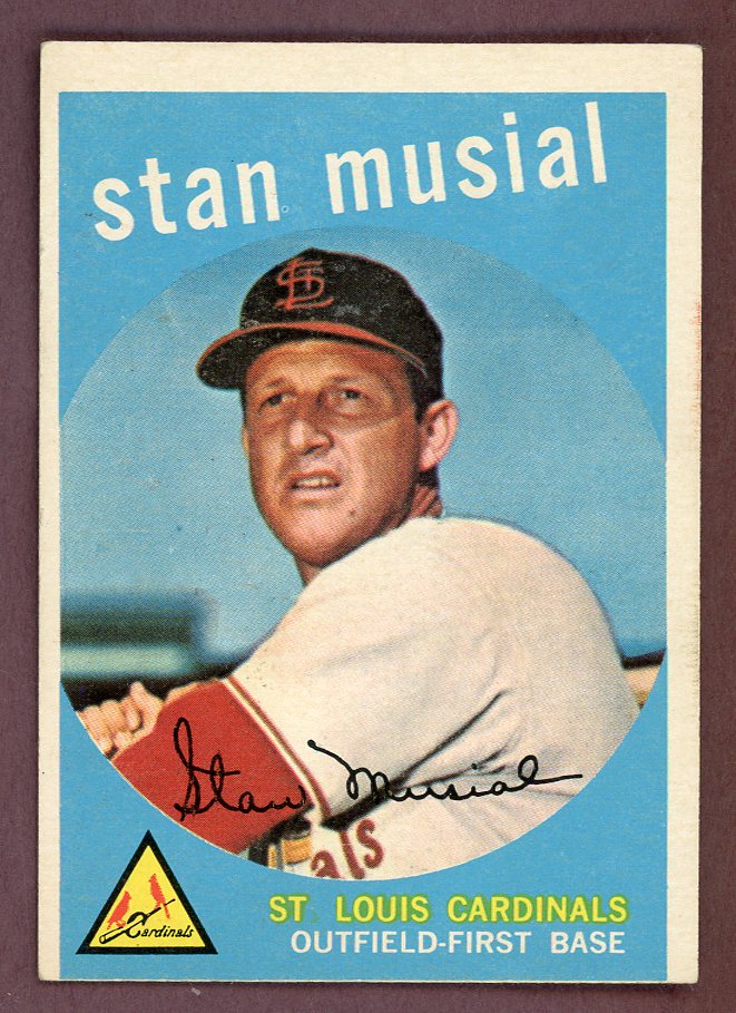 1959 Topps Baseball #150 Stan Musial Cardinals VG-EX 564500