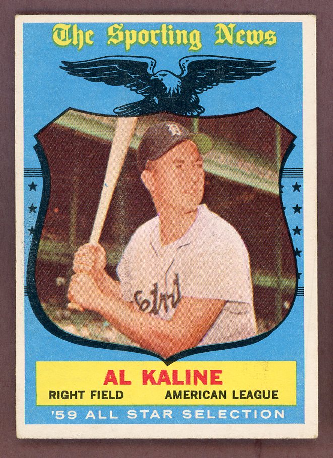 1959 Topps Baseball #562 Al Kaline A.S. Tigers EX 564502