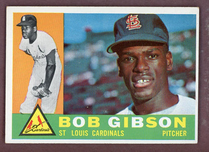 1960 Topps Baseball #073 Bob Gibson Cardinals EX-MT 564506