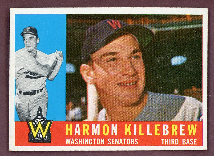 1960 Topps Baseball #210 Harmon Killebrew EX-MT 564507