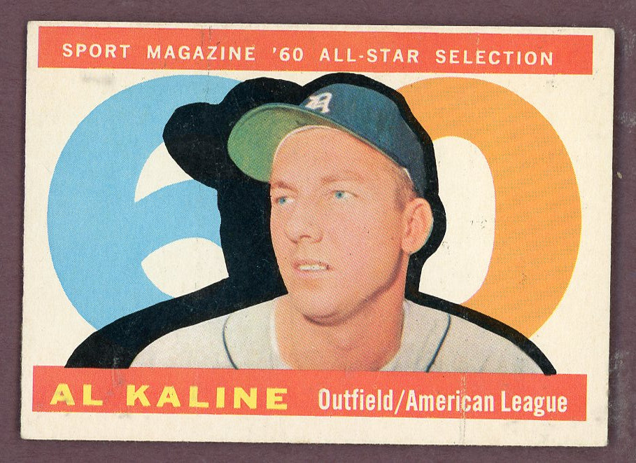 1960 Topps Baseball #561 Al Kaline A.S. Tigers EX+/EX-MT 564514