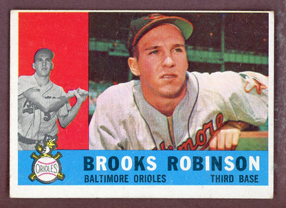 1960 Topps Baseball #028 Brooks Robinson Orioles VG-EX 564515