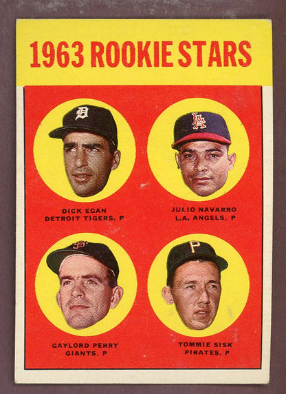 1963 Topps Baseball #169 Gaylord Perry Giants VG-EX 564533
