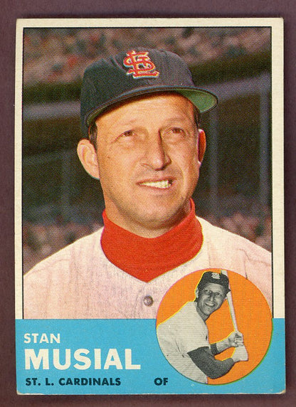 1963 Topps Baseball #250 Stan Musial Cardinals VG-EX 564537