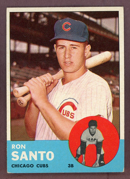 1963 Topps Baseball #252 Ron Santo Cubs VG-EX 564538