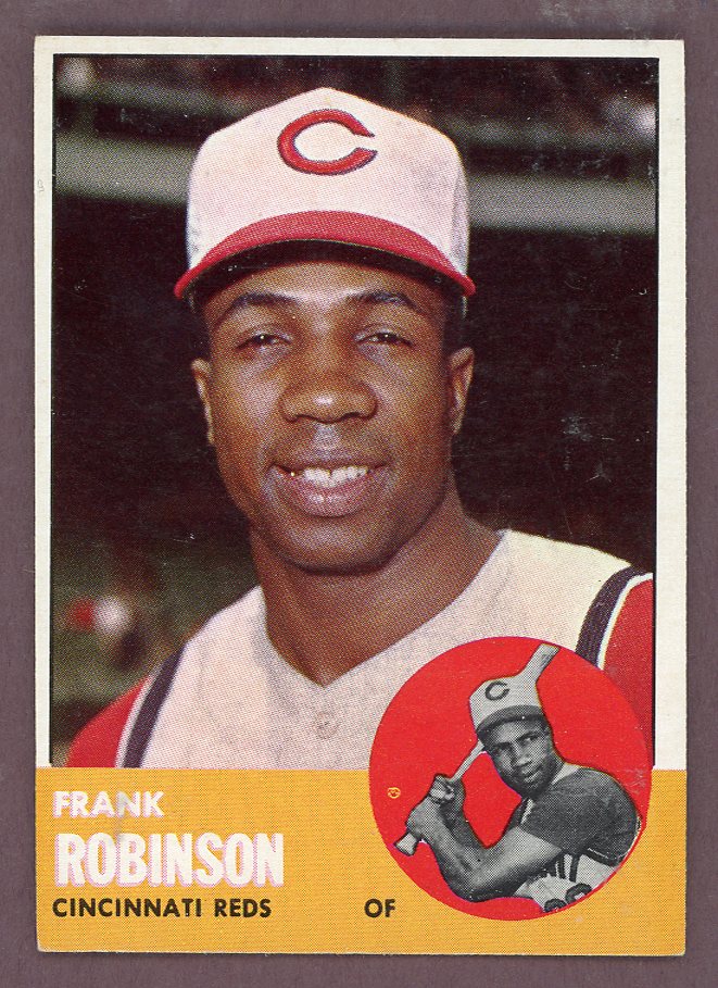 1963 Topps Baseball #400 Frank Robinson Reds EX-MT 564541