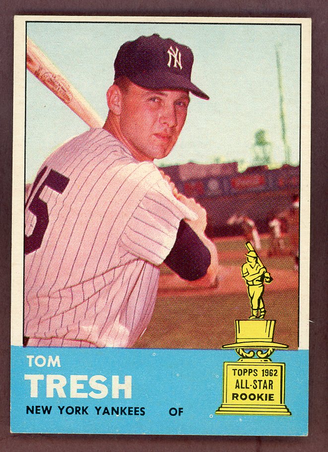 1963 Topps Baseball #470 Tom Tresh Yankees EX-MT 564556