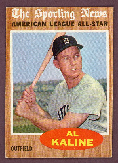 1962 Topps Baseball #470 Al Kaline A.S. Tigers EX-MT 564562