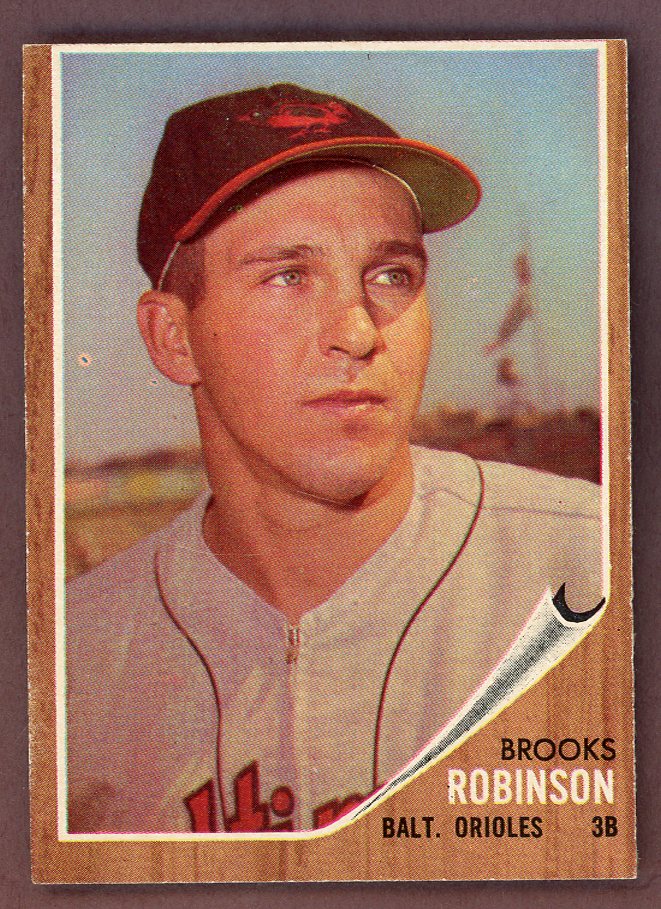 1962 Topps Baseball #045 Brooks Robinson Orioles VG-EX 564564