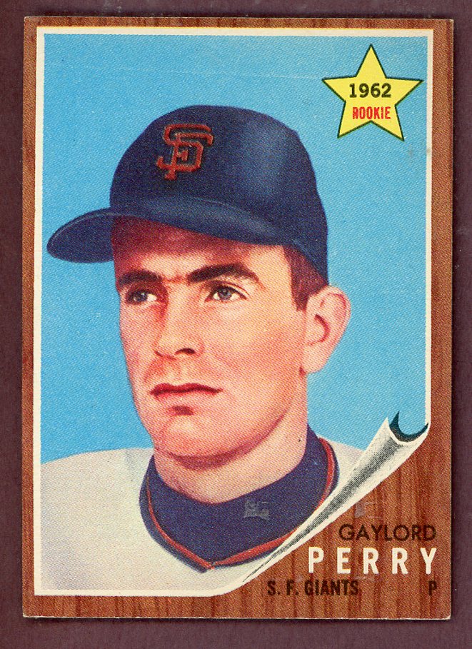 1962 Topps Baseball #199 Gaylord Perry Giants EX-MT 564567