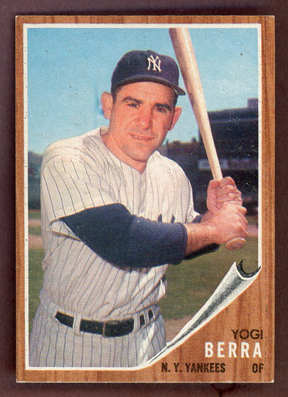 1962 Topps Baseball #360 Yogi Berra Yankees EX-MT 564575
