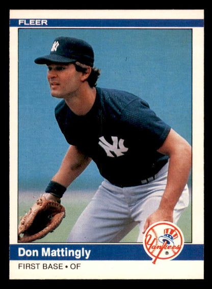 1984 Fleer #131 Don Mattingly Yankees EX-MT 564870