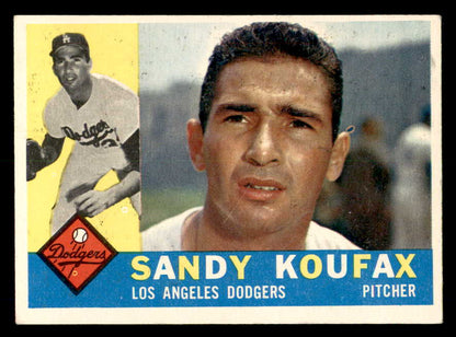1960 Topps Baseball #343 Sandy Koufax Dodgers VG-EX 564871