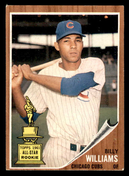 1962 Topps Baseball #288 Billy Williams Cubs EX 564872