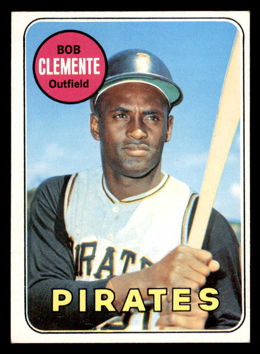 1969 Topps Baseball # 50 Roberto Clemente Pirates EX-MT 564886